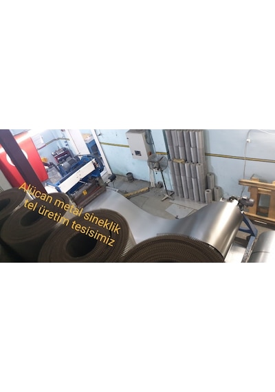 Alüminyum Metal Sert Sineklik Teli, Yırtılmaz Kedi Teli