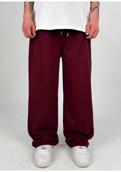 Zaee Sakura Flow Baggy Eşofman Altı Bordo