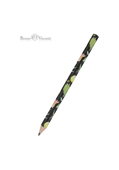 Bruno Visconti "happy Graphix" Jumbo Kurşun Kalem 4b 3.5 MM Botanik