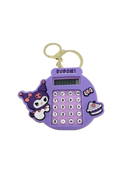 Anahtarlık Çanta Süsü Hem De Hesap Makinesi Kuromi Cinnamoroll My Melodie Pochacco Hello Kitty