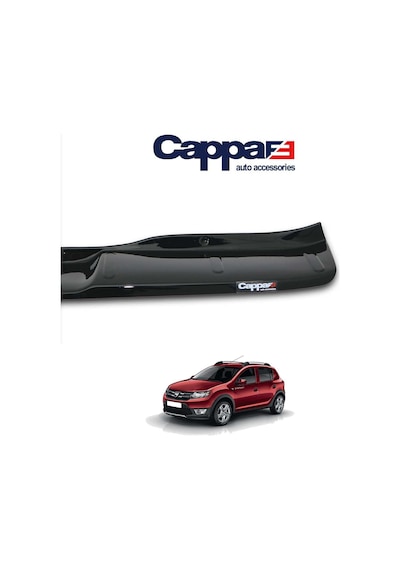 Cappafe Dacia Sandero Arka Tampon Eşiği Koruma Parlak Abs 2012 N11.18683