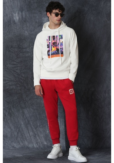 Lufian General Erkek Sweatshirt Kırık Beyaz 112030092100510 Kırık Beyaz