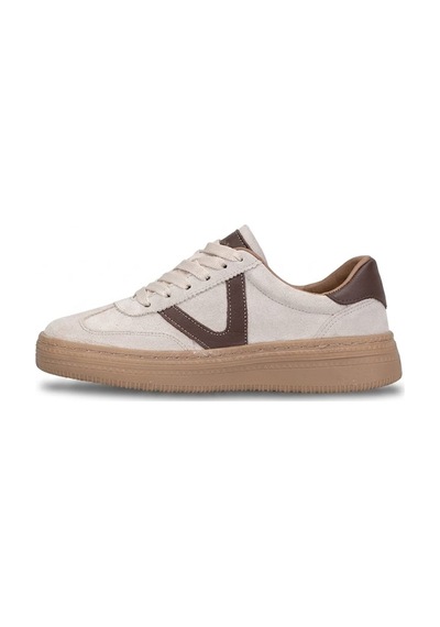 Beety 26by227.170 Kadın Hakiki Deri Klasik Sneaker Bej