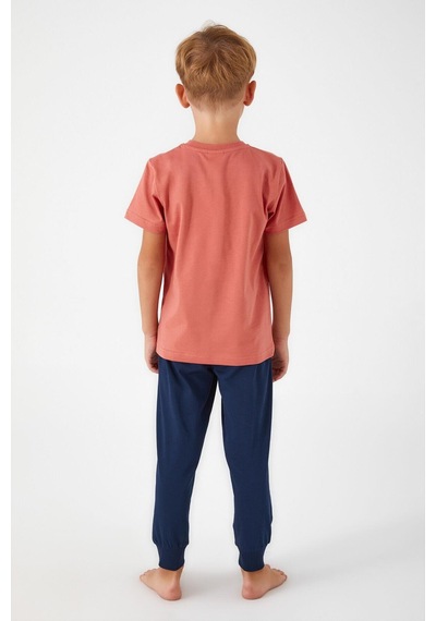 Roly Poly 3019 Afterwave Erkek Çocuk Kısa Kol Pijama Takım 001
