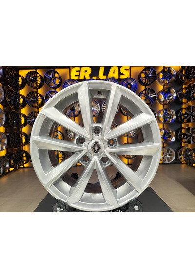4 Adet Renault  6.5 16 5 114.3 Et41 66.1 Sılver Jant Revize Edilmiş Takım