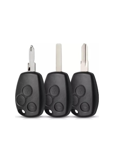 Renault Clio Kangoo Megane Laguna Scenic Uyumlu Silikon Anahtarı Kılıfı