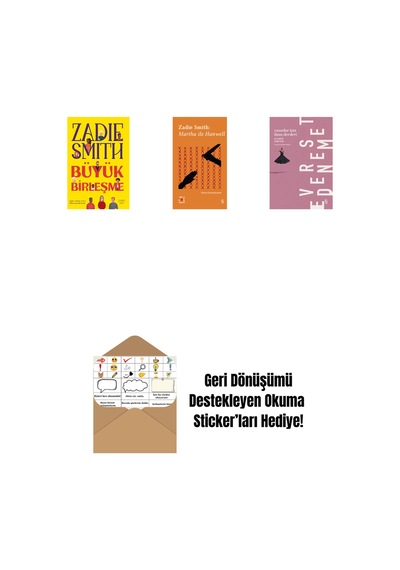Büyük Birleşme + Everest Açıkhava 2 - Martha İle Hanwell + Yazarlar İçin Dans Dersleri + Okuma Sticker'ları