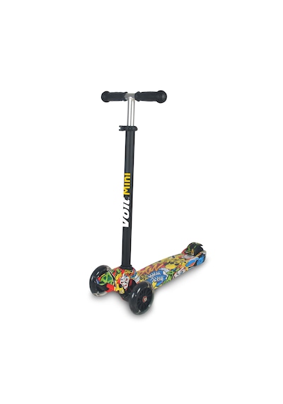 Voit Işıklı Tekerlekli Scooter 5 Yaş Üzeri, Zil Ve Grafiti Tasa