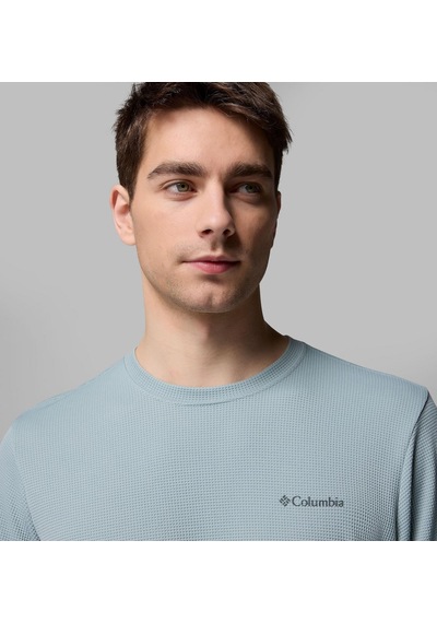 Columbia Columbıa Tech Traıl Utılıty Warm Ls Crew Erkek Sweatshırt 2136881-461 Yeşil