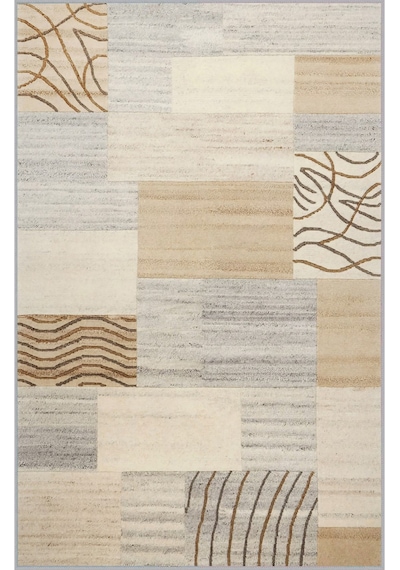 Rovigo Home Dijital Baskı Yıkanabilir Kaymaz Taban Salon Halısı Rvg0535 Bej