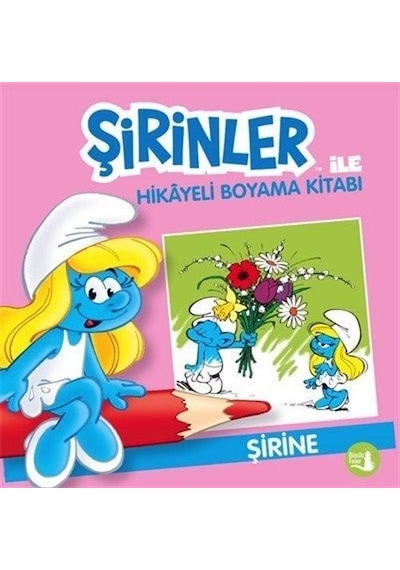 Şirinler İle Hikayeli Boyama Kitabı / Şirine