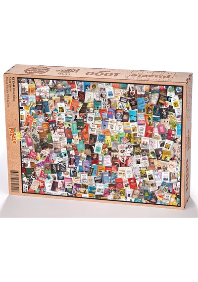 King Of Puzzle Kitap Kolaj Ahşap Puzzle 1000 Parça