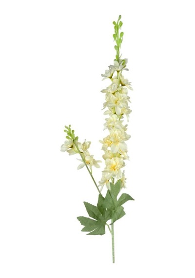 Yapay Çiçek Krem Sümbül Tek Dal Tomurcuklu 85 15cm Kumaş Çiçek Uzun Dal