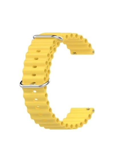 Teleplus Samsung Galaxy Uyumlu Watch Active 2 40mm Kordon Kayış Ocean Loop Silikon 20mm