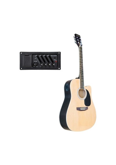 Almira F650N-C Naturel Elektro Akustik Gitar