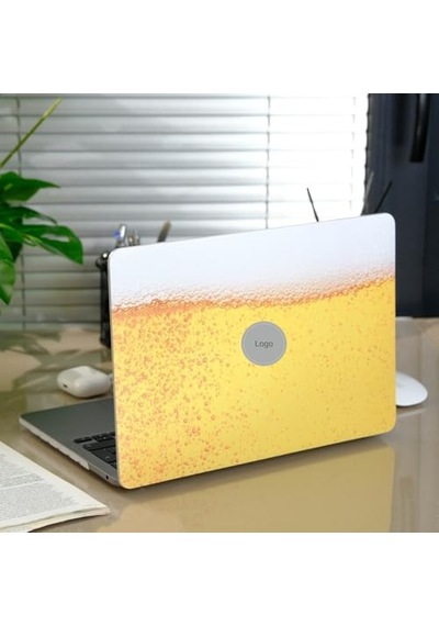 Ayrex Kılıf Air 13 Inç Uyumlu Sert Hardcase Tpu Koruyucu Ince Hafif Laptop Kapak F Desenli Kabarcıklı Görünüm La Diğer