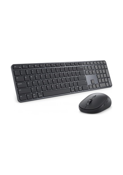 Dell Pro 7 Slim Km726 Kablosuz Q İngilizce Klavye Mouse Set Siyah 580-bdlk Optik