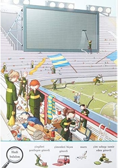 Futbol Stadyumunda Bir Gün: Bul, Eğlen, Öğren