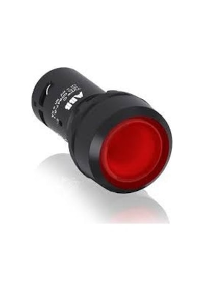 Abb Cp1-13r-01 M22-1nc,220v-ışık,kırmızı Buton