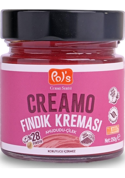 Pol's Gurme Creamo Ahududu-çilek Fındık Kreması 250 G