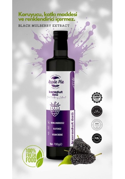 Applepiefoods Karadut Özü 2 Adet
