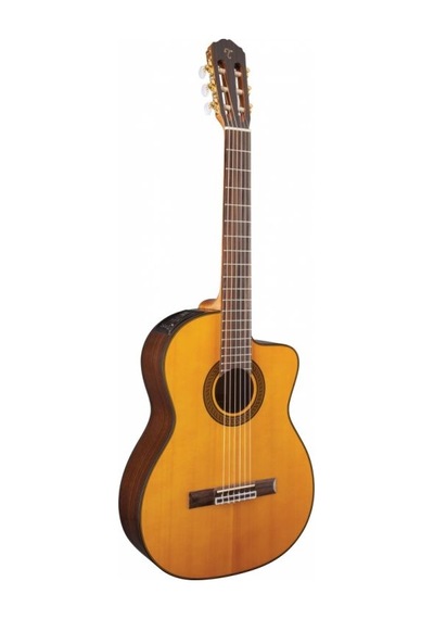 Takamıne Gc5ce Nat Classıc Guıtars Classic Cutaway Solıd Spruce Top Rosewood Back & Sıdes Tp-4t Prea
