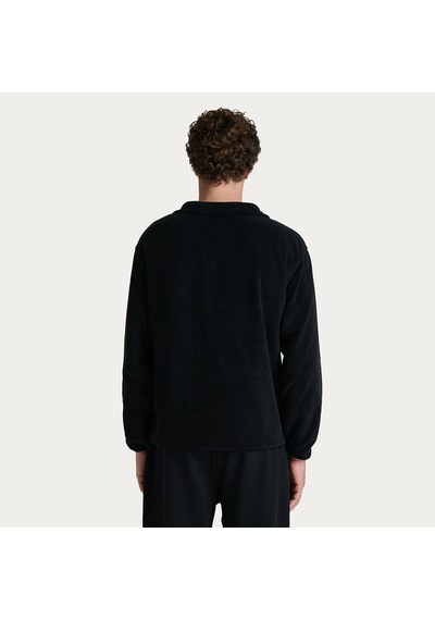 New Balance Lifestyle Men Half Zip Erkek Sweatshirt Mnc3620-bk Siyah