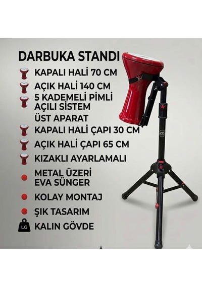 Profesyonel Darbuka Standı