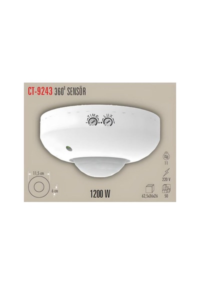 Ct 9243 1200 W 360 Derece Hareket Sensörü Diğer