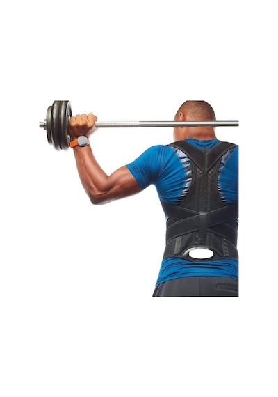 Fit Women Medikal Dik Duruş Sırt-bel Korsesi Kadın-erkek Kamburluk Önleyici Dik Duruş Sporcu Korsesi 4422 Siyah
