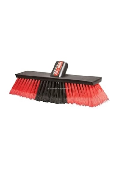 Yer Süpürme Fırçası, 25 Cm, Orta Sert Kıl, Sapsız, Dayanıklı Plastik Gövde, Ahşap Zemin Uyumlu, Ev İçi Temizlik Fırçası, Balkon Ve Garaj Kullanımına Uygun, Ergonomik Tasarım, Temizlik Aparatı