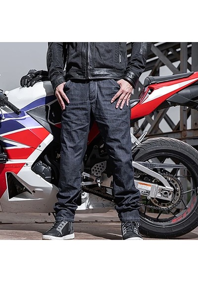 Scoyco P074 Motosiklet Pantolonu Korumalı Kot Pantolon 4 Mevsim Likralı