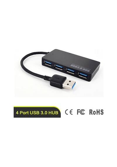 4 Port Usb 3.0 Hub Çoklayıcı Çoğaltıcı Çoklama (249344307)