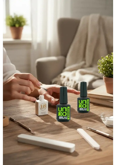 Uno Rubber Base Coat 15ml Protez Tırnak Jeli Baz Kat Rubber Base Gel Rubber Base