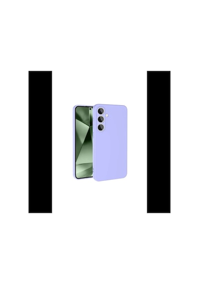 Samsung Galaxy Uyumlu, S24 Fe Kılıf Nano İçi Kadife Silikon - Lila