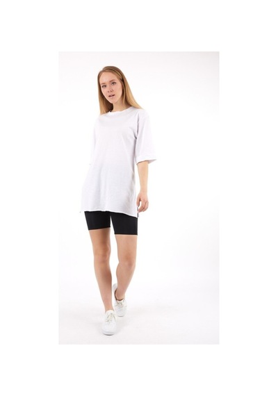 Winmoda34 Oversıze Tshirt Beyaz