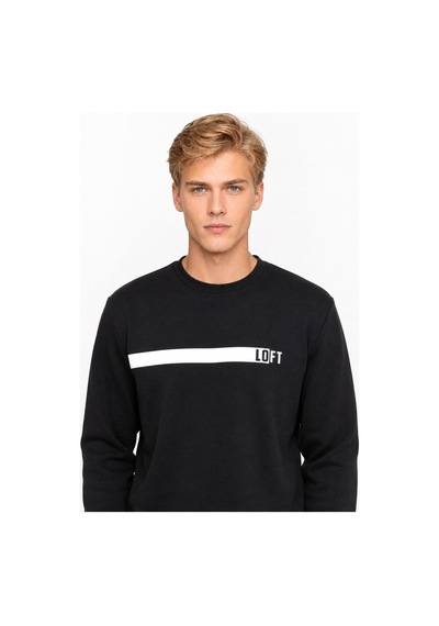 Loft Regular Fit Erkek Sweatshirt Lf2044315 Q1.v1 Siyah
