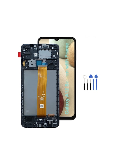 Samsung A12 A125 Çıtalı Uyumlu Lcd Ekran Dokunmatik