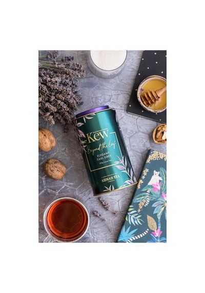 Ahmad Tea Kew Early Grey Siyah Çay 100 G Metal Kutu Dökme Çay