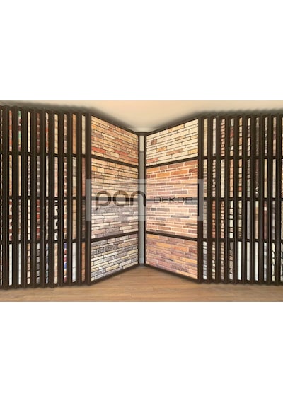 5 Adt(2,5M2Kesme Taş Desenli 3D Strafor Köpük Duvar Kaplama Panel