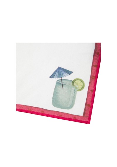 Mudo Home Fresh Fruıt 4'lü Kokteyl Peçete 15x15 Çok Renkli