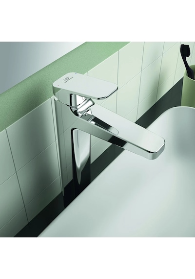 Ideal Standard Ceraplan Yüksek Lavabo Bataryası 5l/dk Sifon Kumandasız - Bd236aa Krom