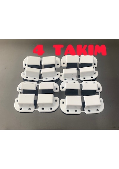 17 25 Sineklik Pabucu 4 Takım Plastik