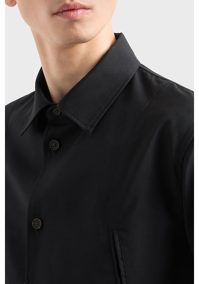 Emporio Armani Erkek Gömlek Ceket Em001480 Af13821 Uc001 Siyah Siyah