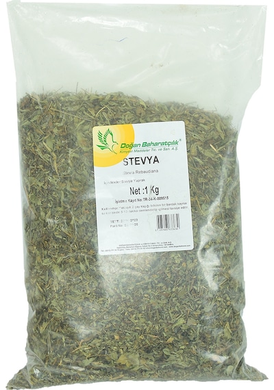 Doğan Baharaçılık Stevya Otu Yaprağı 1 KG Paket