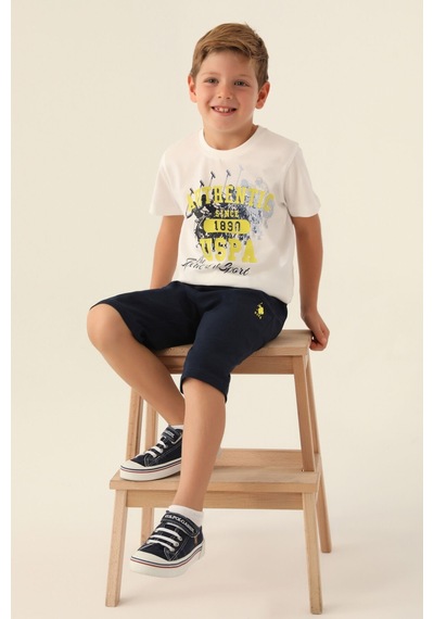 U.S. Polo Assn. Lisanslı Sport Krem Erkek Çocuk Kapri Takım 5274-43113 Krem U.S. Polo Assn. Lisanslı Sport Krem Erkek Çocuk Kapri Takım 5274-43113 Krem