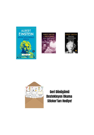 Benim Sözlerimle Dünya + Aşk Mektupları + Benim Gözümden Dünya + Okuma Sticker'ları