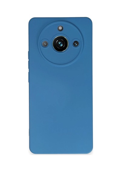 Realme 11 Pro Uyumlu Kılıf Nano İçi Kadife Silikon - Mavi