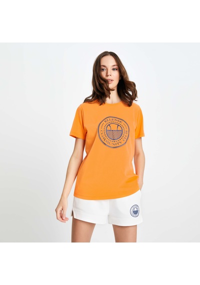Ellesse Kadın Turuncu Tişört Ef132-salmon 001