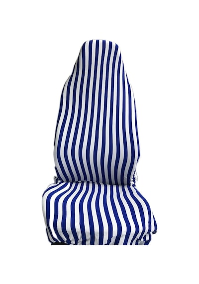 ÇİZGİLİ ZEBRA SERVİS KILIFI MAVİ
